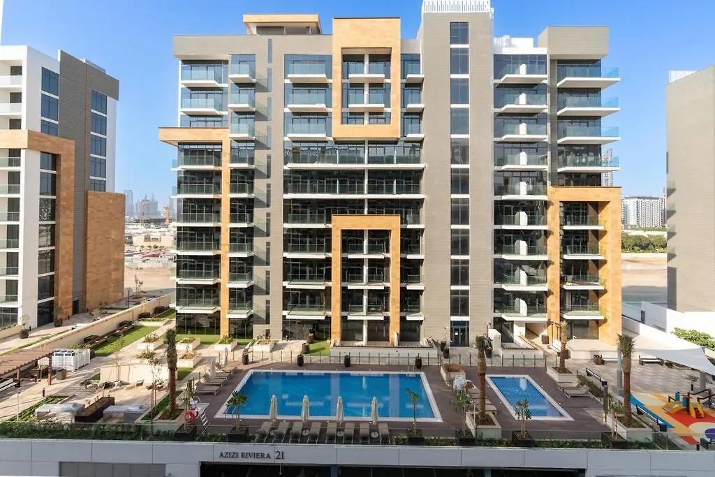 Studio - Pool - Gym - Wi-Fi - 12Min From Downtown - Azizi Riviera 26 Διαμέρισμα Ντουμπάι
